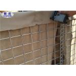 HDP Galvanized Defensive Bastion Wall , Flood Control Bastion Barrier System In UAE for sale