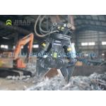 CAT320 Excavator Metal Shears , Scrap Shear Attachment Hydraulic Cutting Machine