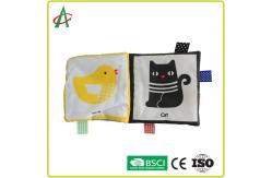 China 23cm 3D Soft Activity Book , EN71 Cloth Books For Babies supplier