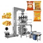 Multihead Weigher Vertical Packing Machine For Snack Food Nuts Popcorn for sale