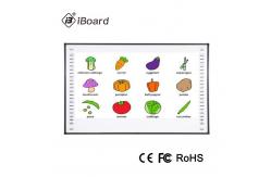 China Nano Ceramic 82 Inch Interactive Digital Whiteboard Infrared Touch Whiteboard supplier