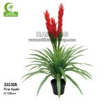 Durable 100cm Artificial Flowers Plant , Artificial Pineapple Tree Real Touch for sale