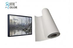 China Waterbased Polyester Canvas Rolls 260gsm Matte Inkjet Canvas Printing supplier
