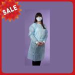 Blue Color Disposable Anti Static Disposable Waterproof Gowns Non Woven for sale