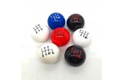 China Car Accessory Crystal LED Shift Knob , Transparent Shift Knob Logo Customized supplier