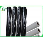 80GSM Smooth 36 / 48 Inch Engineering CAD Paper Roll 50M / 150M