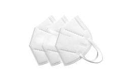 China Vertical Fold Flat Foldable FFP2 Mask Anti Particulate Logo Customized supplier