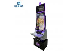 China J Type Curved Vertical Slot Casino Machine 110V 43inch+23.6inch supplier