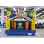 Outdoor Rabit Kids Inflatable Bounce House 5 X 4m Double Stitching In Public for sale