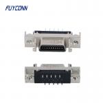20pin SCSI Female Connector , 1.27mm Pitch Straight PCB SCSI Connector for sale