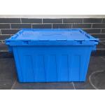 Customization Hinging Plastic Attached Lid Containers 560*380*330mm for sale