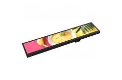 China MP3 WMA AAC Audio Format Stretched Bar Display 19 Inch Strip Shape supplier