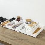 30x20x6cm White Drawer Divider Plastic Drawer Organizer Customized for sale