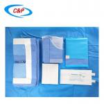 SMS Disposable Surgical Laparoscopy Pelviscopy Pack Drape Towel EO Sterilized for sale