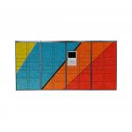 Smart QR Scanner Medicine Parcel Delivery Locker With Remote Platform Security Camera for sale
