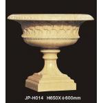 Natural Lightweight Sandstone Flower Pots With Unique Hand Carved Finish