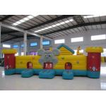 Cute Animal Inflatable Kids Bounce House PVC inflatable house use bouncy Elephant Dog Animals Inflatable Fun House for sale