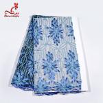 Beautiful Colors French Floral Embroidered Lace For Evening Dresses for sale