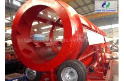 China Vibrating Sieve Trommel Drum Screen Machine 10 Ton/Hour supplier