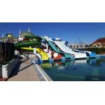 Water Amusement Park Rides Game Big Fiberglass Slide for Sale for sale