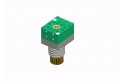 China Single Unit Absolute Rotary Encoder Vertical Mounting For Vehicle Appliances supplier