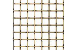 China Stainless Steel Crimped Woven Wire Mesh For Hotel Decoration supplier