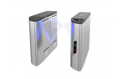 China High Security ElectronicFlap Barrier Gate Turnstile For Financial Building supplier