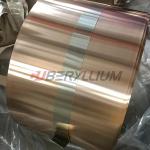 Alloy 174 C17410 Beryllium Copper Coil Foil Strip 0.05mmx200mm for sale