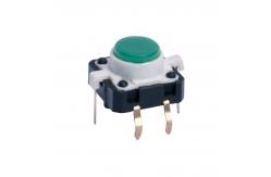 China 15x15 Sculptured Cap Illuminated Push Button Switch For Console supplier