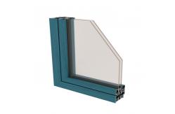China Thermal Break Window Aluminium Extrusions Triple Glazed Window Aluminum Profile 128 Series supplier