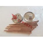Copper Plated CD Weld Pins With Metal Washers For Fixing Thermal Insulation Material for sale