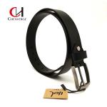 Antiwear Multipurpose Black Formal Belt , 38mm Pure Leather Belt For Women for sale