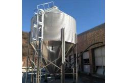 China Auto One Ton Grain Bin Poultry Feed Silo Animal Feed Storage Silos supplier