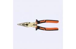 China 204mm Bending  Long Thin Pliers Nickle Plated High Leverage Pliers supplier