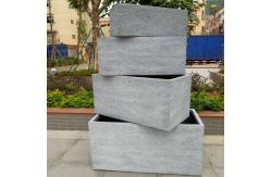 China Experience The Perfect Combination Of Style And Function With Fiber Clay Planters supplier