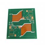 Single Double Sided Multilayer Rigid Flex PCB Halogen Free Through Hole for sale