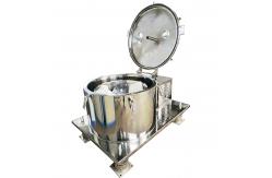 China Batch Operate Menthol Extraction Basket Centrifuge with Control Cabinet supplier