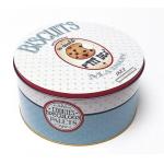 Custom 0.23mm Biscuit Tin Box Metal Cake Box Food Packaging for sale