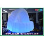 Outdoor PVC / Oxford Cloth Inflatable LED Show Tent , Customized LED Bar Counter Inflatable Work Tent for sale