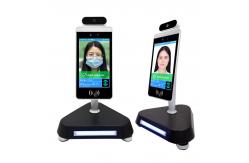 China 8'' Facial Recognition Infrared Thermometer for Door Access System supplier