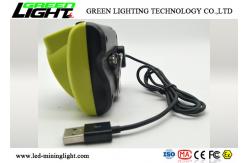 China 385lum CREE LED Miners Cap Lamp ABS Material 6800mA Battery Capacity High Brightness supplier