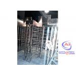 QR Code RFID Reader Access Control Turnstile Gate Pedestrian Control For Office School Gym for sale