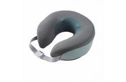 China Portable Heated Massage Neck Pillow , Memory Foam U Shape Travel Pillow supplier