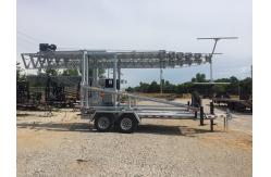 China Emergency Mobile Quadrangle Cow Towers With Wheels supplier
