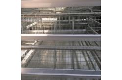 China 430x450x410mm 3 Tier Layer Cage , Soncap Layer Farming Equipment supplier