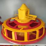Broiler Breeder Automatic Plastic Chicken Pan Feeder for sale