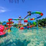 Water Amusement Fun Park Outdoor Swimming Pool Small Fiberglass Water Slide for sale