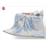 Wholesale Custom Double Layer Soft Fleece Minky Dot Baby patchwork Blanket for sale