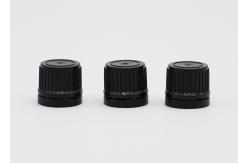 China 18mm Neck Plastic Screw Caps Child Resistant 18 Tamper Evident Screw supplier