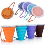 BPA Free Silicone Collapsible Water Cup 9.2oz For Kids for sale